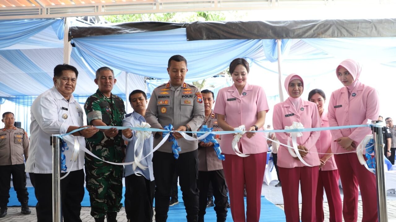 *Kapolres Kediri Resmikan SPPG 3 Polres Kediri Cab. Kandat Perluas Layanan Gizi Masyarakat*