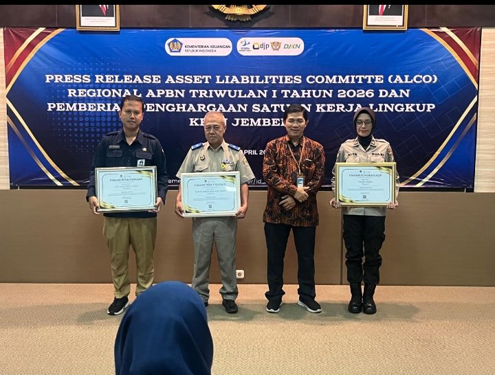 Polres Jember Raih 3 Penghargaan dari KPPN, Wujudkan Tata Kelola Keuangan yang Transparan