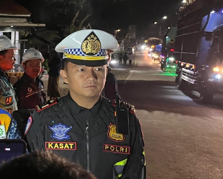Polres Jember Batasi Kecepatan Kendaraan Berat di Jalur Kasian – Puger