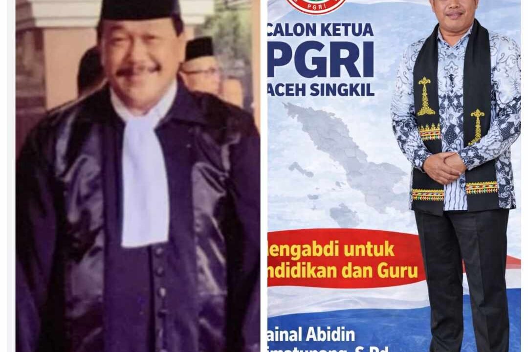 Prof Sutan Nasomal Menilai LayakDukung ZAINAL ABIDIN SIMATUPANG, SPd. Calon Ketua PGRI Aceh Singkil Periode 2026-2030.