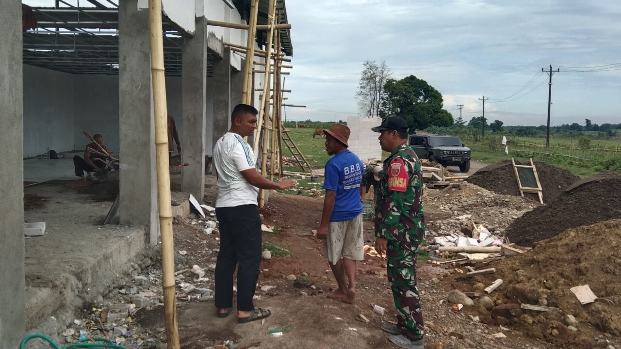Pastikan* Progres Pembangunan KDKMP Berjalan Lancar, Dandim 1426/Takalar Rutin Tinjau Langsung Pengerjaan*