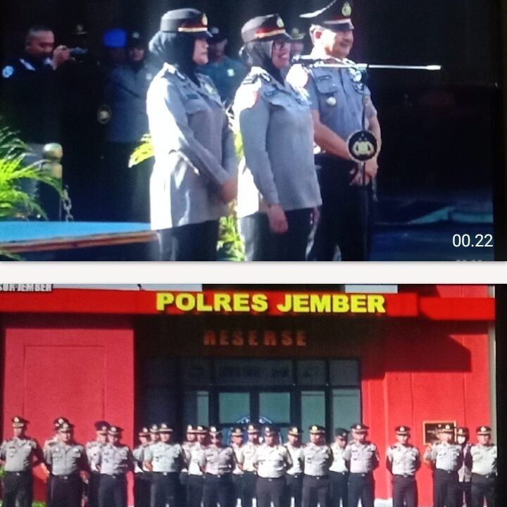 DUA PERSONEL POLRES JEMBER RAIH KENAIKAN PANGKAT PENGABDIAN, BENTUK PENGHARGAAN NEGARA
