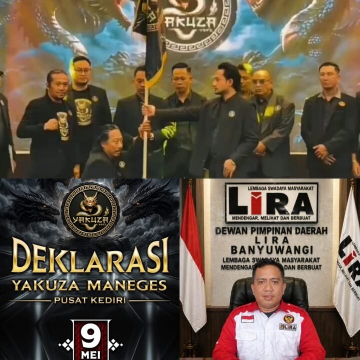 Bupati LSM LIRA Banyuwangi Gerry Oktavian Ucapkan Selamat atas Deklarasi Yakuza Maneges Pusat