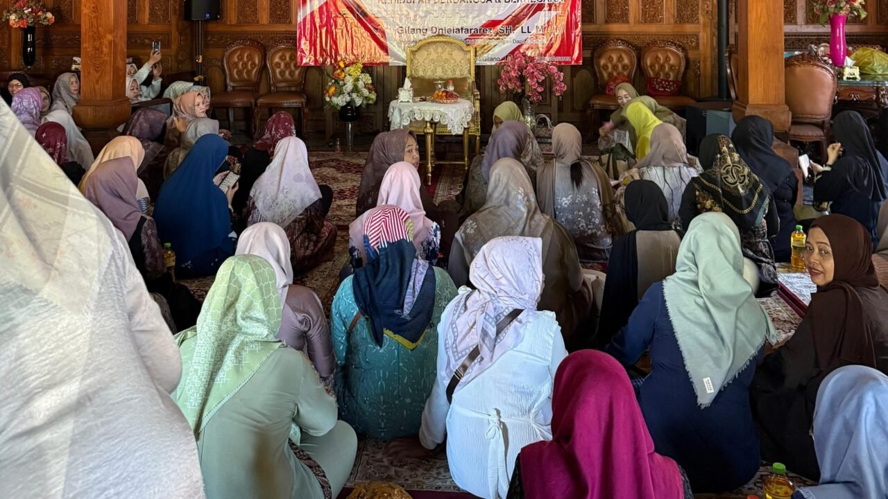 Gilang Dhielafararez SH. LL. M Anggota Komisi III DPR RI Mengadakan Sosialisasi Empat Pilar Di Rumah Aspirasi Sahabat Gilang
