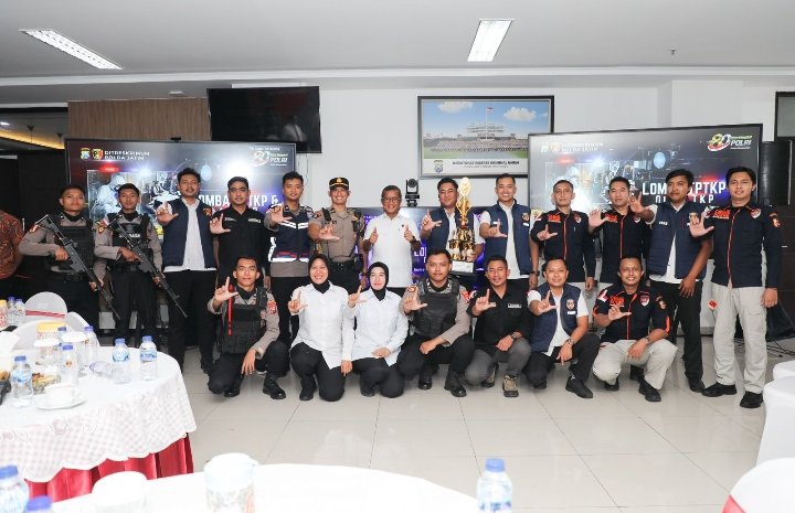 Polres Jember Raih Juara 1 Lomba TPTKP dan Olah TKP Polda Jatim, Bukti Profesionalisme Polri Presisi