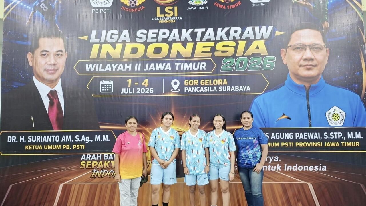 Liga Sepak Takraw Indonesia Wilayah II 2026 Resmi Bergulir di Surabaya, Diikuti Sembilan Provinsi