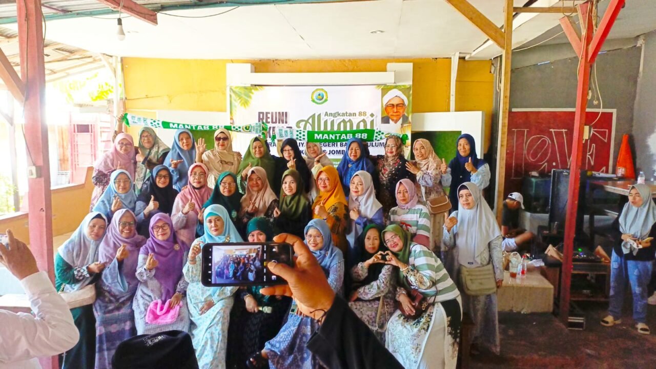 Momentum Istimewa Bermakna dan Bermanfaat, Reuni Akbar Mantab 88 Jalin Silaturrahmi Wujudkan Kepedulian Sesama Alumni