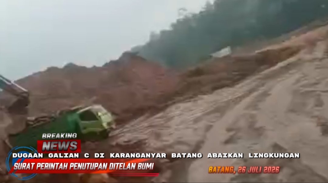 Instruksi Ditelan Bumi, Galian C di Karanganyar Reban Tetap Beroperasi