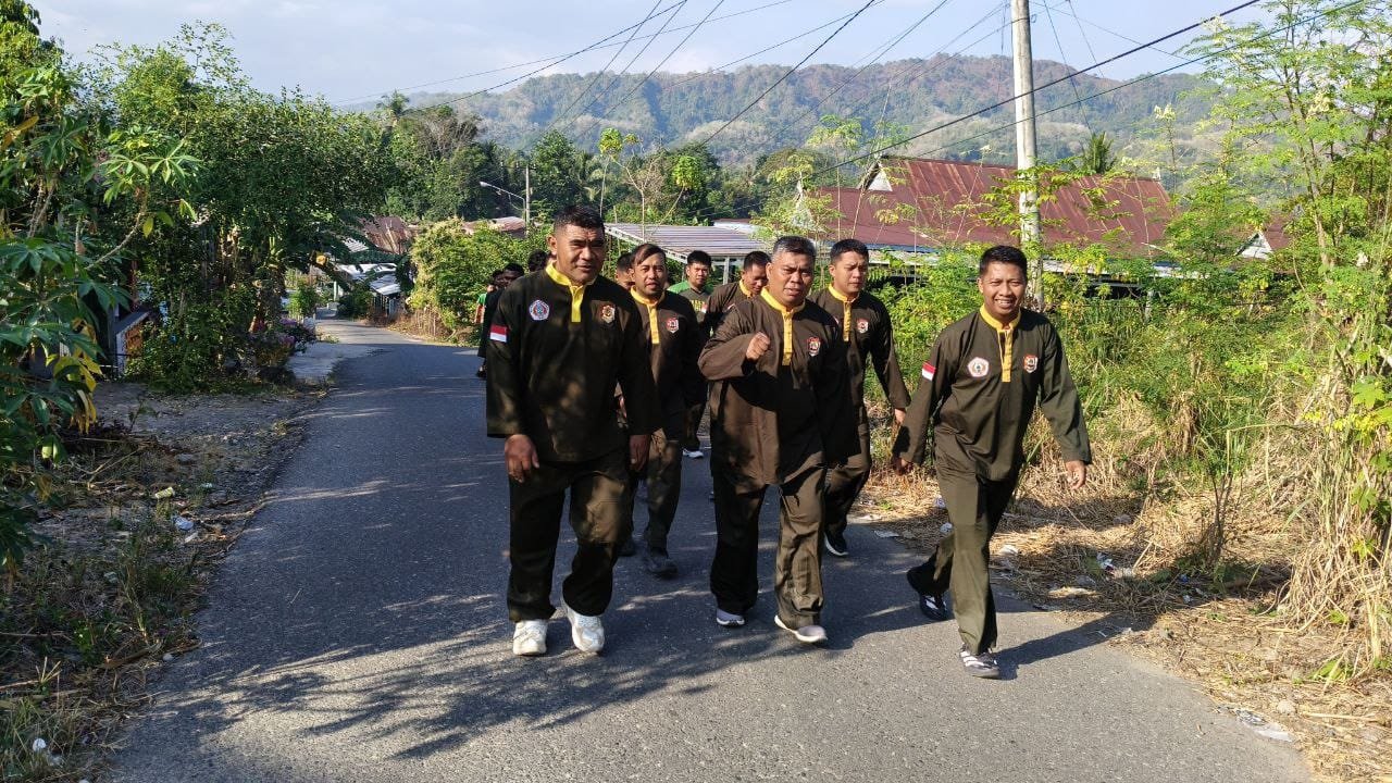 Kodim 1419/Enrekang Tingkatkan Profesionalisme Prajurit melalui Latihan Pencak Silat Militer