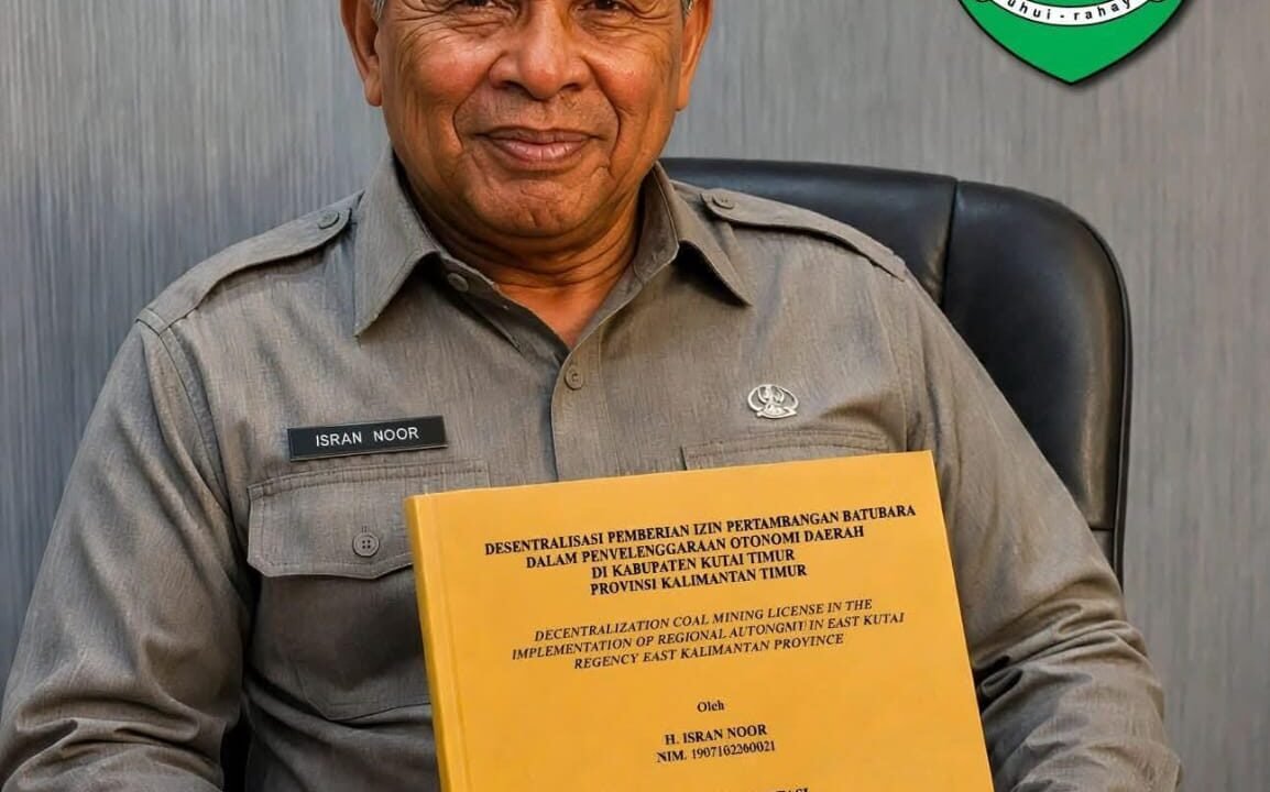 Isran Noor: Anak Desa Sangkulirang yang Mengabdi Untuk Kaltim Bergelar DoktorDr. Ir. H. Isran Noor, M.Si.