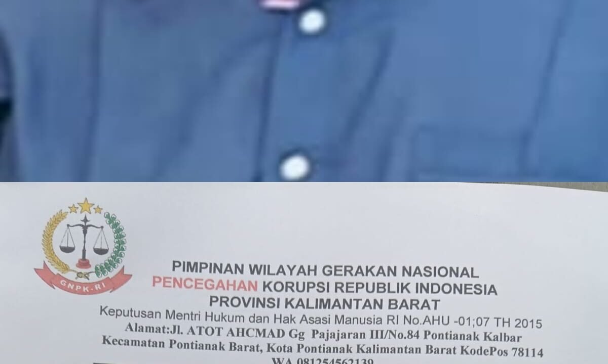 GNPK-RI Kalbar Adukan Dugaan Pemberian Bantuan APBD Rp19,09 Miliar untuk Pembangunan Gedung Parkir Kejati Kalbar ke KPK