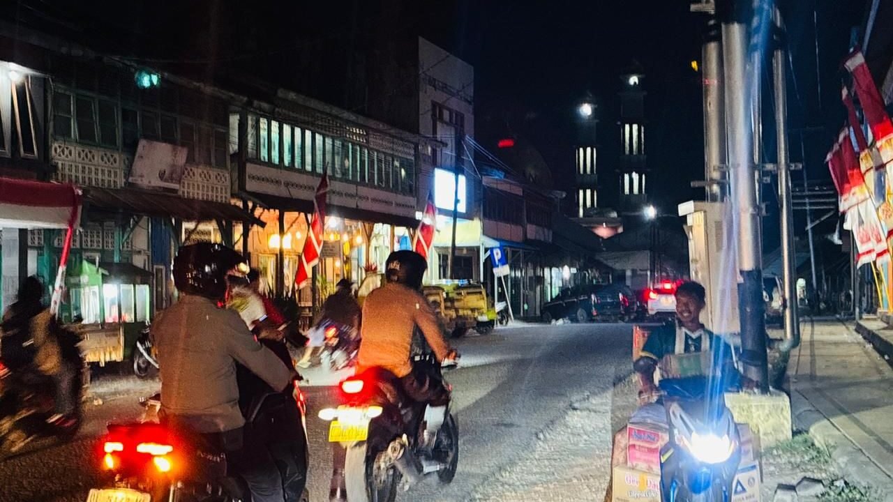 Jaga Kondusifitas Wilayah, Personel Polsek Tanimbar Selatan Sasar Objek Vital dan Pusat Keramaian