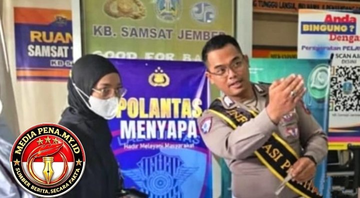 Satlantas Polres Jember Luncurkan “Polantas Menyapa” di Samsat Teratai Kaliwates: Layanan Cepat, Ramah, dan