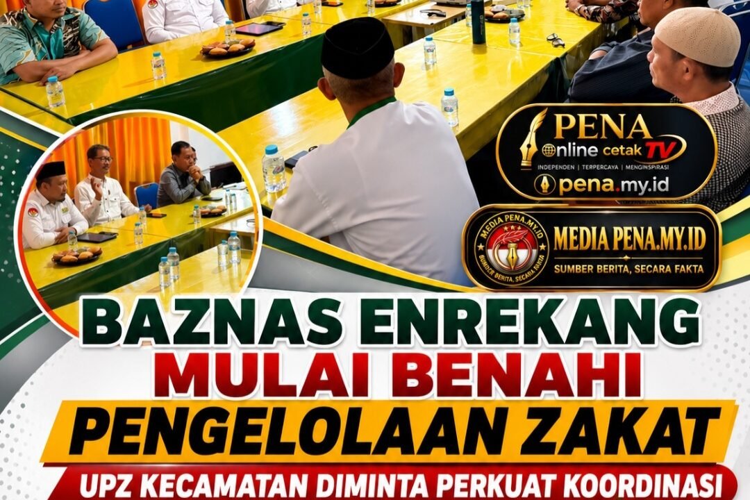 Baznas Enrekang Mulai Benahi Pengelolaan Zakat, UPZ Kecamatan Diminta Perkuat Koordinasi