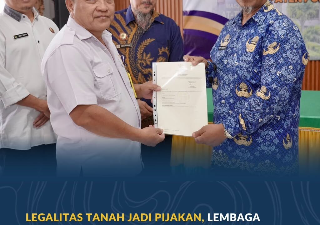 Kantongi Sertipikat Tanah Wakaf, Lembaga Pendidikan Keagamaan di Pohuwato Siap Kembangkan Prasarana