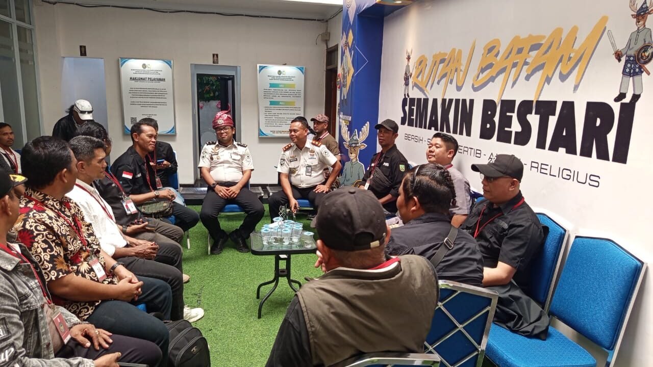 SILATURAHMI AWAK MEDIA BERSAMA KARUTAN BARU: JALIN KERJA SAMA DI RUTAN BARELANG