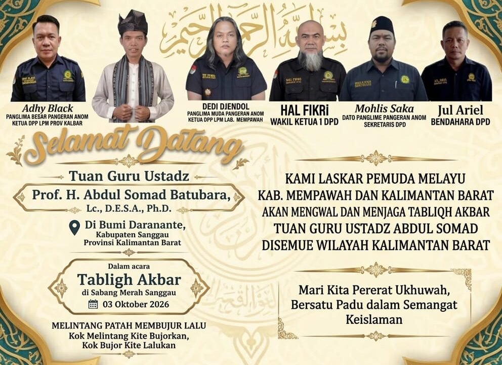 DPD LPM Kab Mempawah Siap Dukung Dan Kawal Tabligh Akbar Di Sabang Sanggau Pada Oktober Nanti Bahkan Disemua Wilayah Kalbar